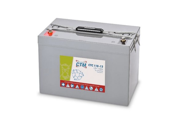 CTM CTC 110-12 EV Gel Batterie | 110 Ah - 12 Volt