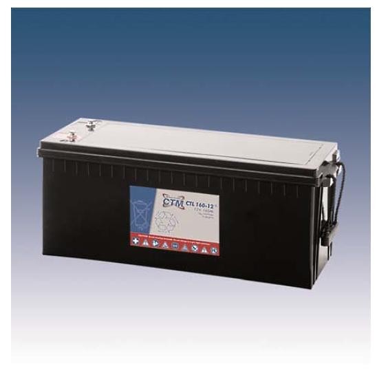 CTM CTL 160-12 Long Life AGM Blei Batterie | 160 Ah - 12 Volt
